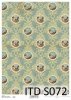 Papier decoupage Soft (HS code 48062000)  S0072